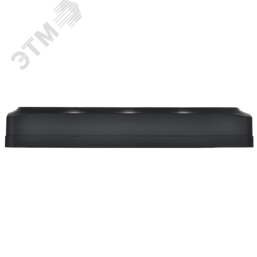 GLORY Розетка 4-местная для открытой установки без заземления без защитных шторок 10А РС24-2-ХЧм черный матовый IEK - фото 2