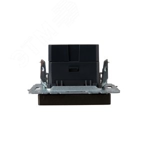 BRITE Розетка USB A+C 18Вт РЮ11-1-БрТБ темная бронза - фото 5