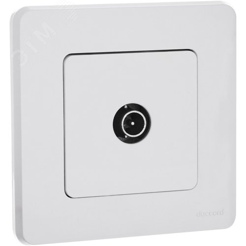 Розетка TV оконечная белый INSPIRIA - фото 3