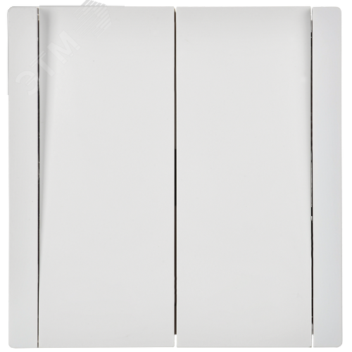 FORTE&PIANO Выключатель 2-клавишный перекрестный 10А FP209 белый IEK - фото 4