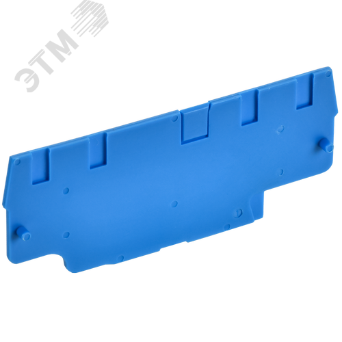 ARMAFIX Заглушка EPCX2.5-4 BU для колодки клеммной CP/CX2.5-4 синяя IEK - фото 1