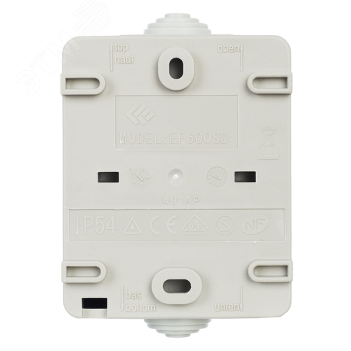 ФОРС Выключатель одноклавишный кнопочный наружный IP54 - фото 4