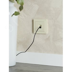 BRITE Рамка 1 пост РУ-1-БрКр бежевый - фото 7