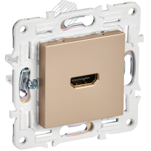 SKANDY Розетка HDMI SK-H01Sa песочный IEK - фото 1