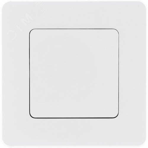 Выключатель 1-клавишный 10АХ безвинтовое крепление белый INSPIRIA - фото 2