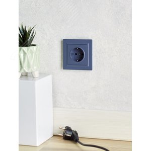 BRITE Рамка 1 пост РУ-1-БрМ маренго - фото 7