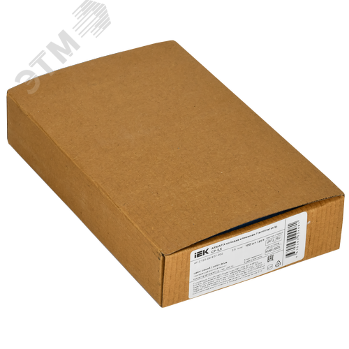 ARMAFIX Клемма пружинная CX2.5-4 BU 2,5мм2 четырехконтактная синяя IEK - фото 1