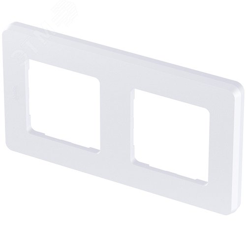 Рамка 2-местная жемчуг INSPIRIA - фото 2