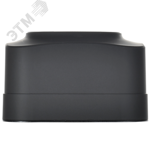 GLORY Розетка 2-местная для открытой установки с заземлением без защитных шторок 16А РС22-3-ХЧм черный матовый IEK - фото 6