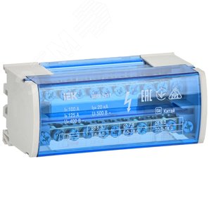 Изображение товара Шины на DIN-рейку в корпусе (кросс-модуль) ШНК 2х11 L+PEN (шт)