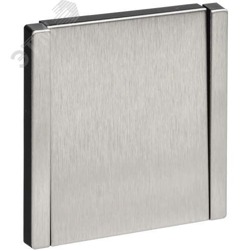 Изображение товара FORTE&PIANO Выключатель 1-клавишный 10А FP701M металл никель IEK (шт)