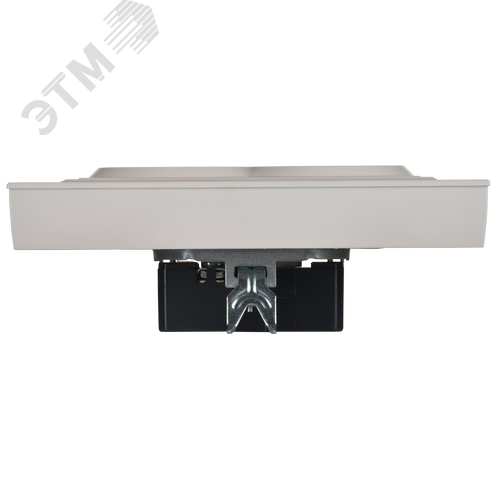 BRITE Розетка 2-местная с заземлением без защитных шторок плоская 16А в сборе РСПл12-3-БрЖ жемчуг IEK - фото 4