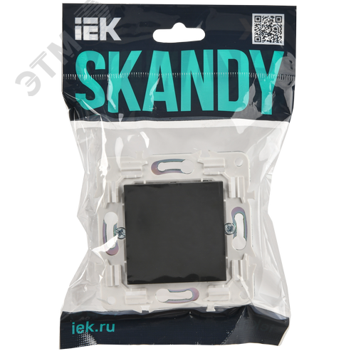 SKANDY Заглушка с суппортом SK-C01T титан IEK - фото 2