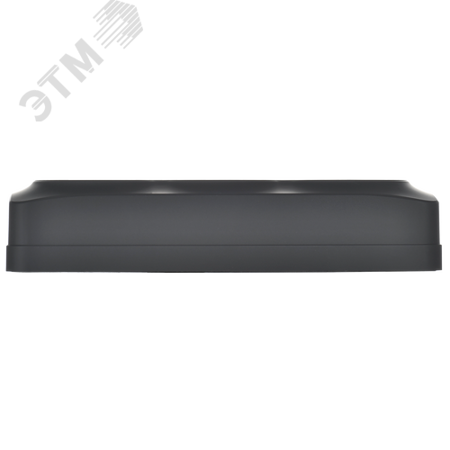 GLORY Розетка 3-местная для открытой установки без заземления без защитных шторок 10А РС23-2-ХЧм черный матовый IEK - фото 4