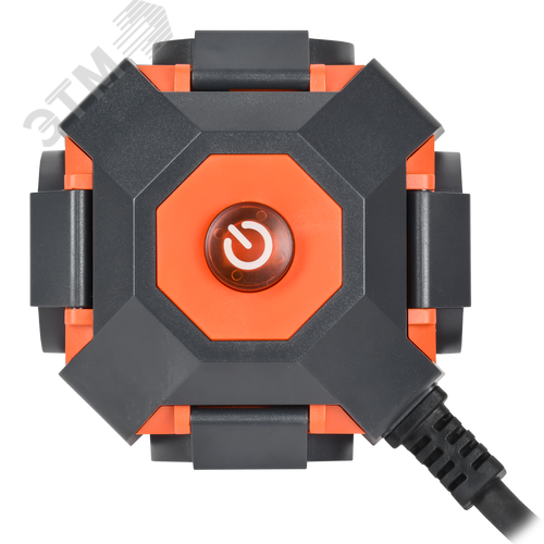 Удлинитель на магните У04В 4 места с защитными крышками IP44 с заземлением 2P+PE 5 метров КГ 3х1,5мм2 16А/250В IEK - фото 3