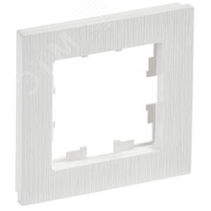 Изображение товара BRITE Рамка 1 пост РУ-1-Бр белый рифленый IEK (шт)