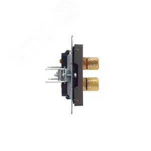 BRITE Аудиорозетка 4 поста РА10-БрТБ темная бронза - фото 3