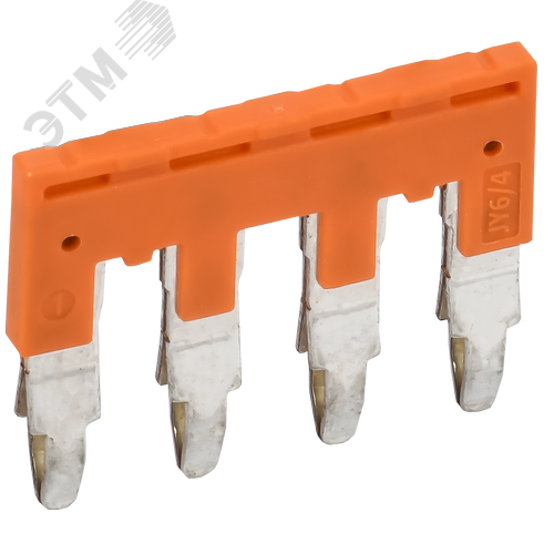 Изображение товара ARMAFIX Перемычка JY6-4 втычная 4PIN для колодки клеммной CY6 IEK (шт)