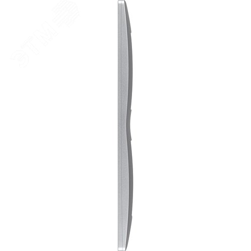 Рамка 2-местная алюминий ETIKA - фото 2