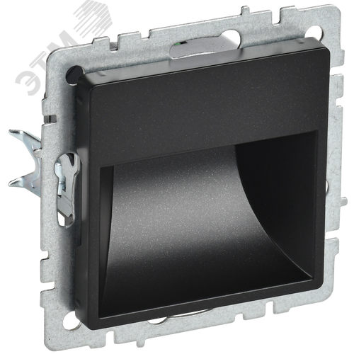 Изображение товара BRITE Подсветка LED встраиваемая ПЛ20-БрЧ черный (шт)