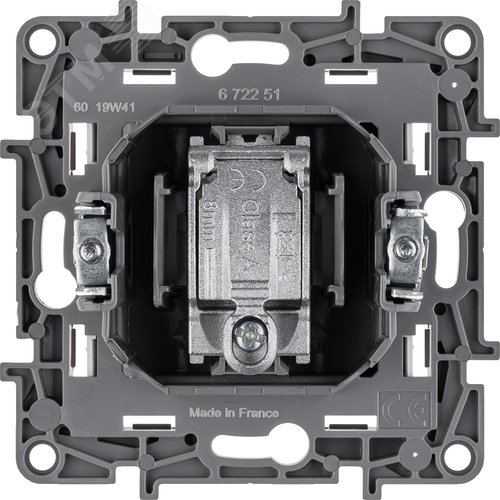 Розетка TV тип звезда белый ETIKA - фото 3