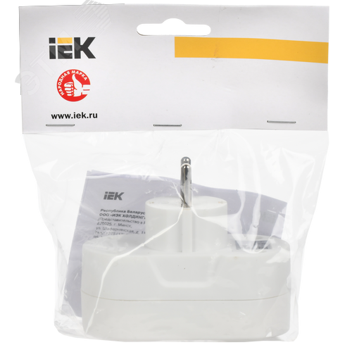 Тройник Т-01/02 две круглые розетки - фото 2