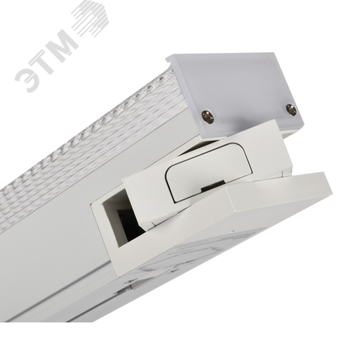 Светильник светодиодный магистральный линейный PRO офисный 1022 60Вт 4000К 1500мм призма белый - фото 4