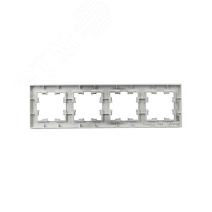 BRITE Рамка 4 поста РУ-4-2-Бр стекло маренго матовый IEK - фото 3