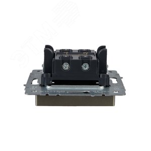 BRITE Выключатель одноклавишный перекрестный 10А ВС10-1-3-БрШ шампань - фото 4