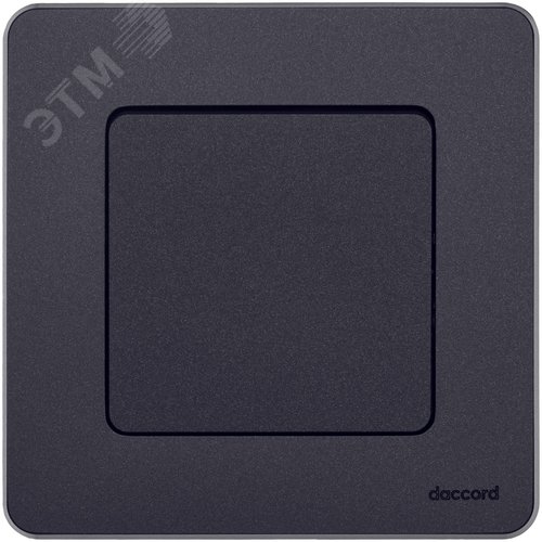 Выключатель 1-клавишный проходной 10АХ безвинтовое крепление антрацит INSPIRIA - фото 3