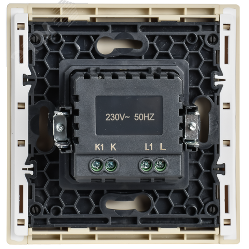 FORTE&PIANO Светорегулятор поворотно-нажимной 600Вт FP454 ваниль IEK - фото 4