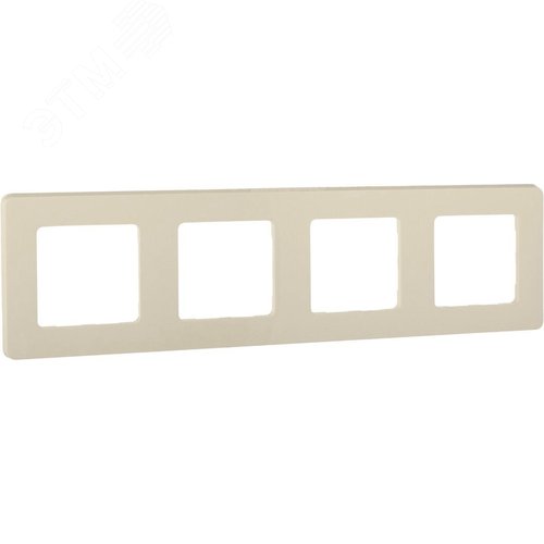 Изображение товара Рамка 4-местная слоновая кость INSPIRIA (шт)