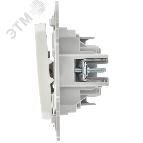 FLITE Выключатель 2-клавишный 10А ВС12-1-0-ФлЖ жемчуг IEK - фото 3