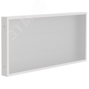 Панель светодиодная PRO светильник 1071 18Вт 3000К IP40 595х295мм призма - фото 1