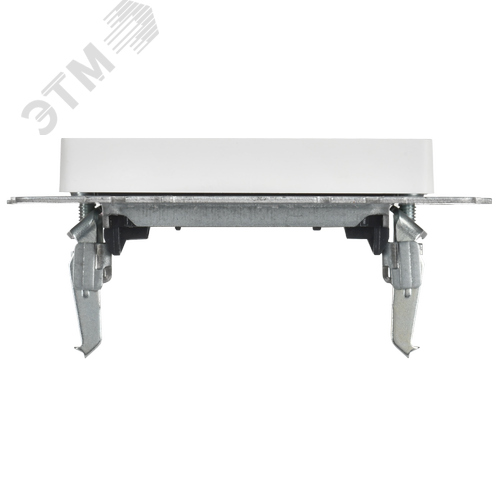 BRITE Заглушка с суппортом МЗ10-БрАБ арктический белый IEK - фото 2