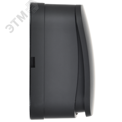 GLORY Выключатель 1-клавишный для открытой установки самовозвратный 10А ВСс20-1-0-ХЧм черный матовый IEK - фото 2