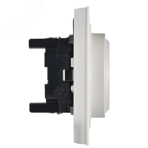 BRITE Розетка двойная с заземлением без защитных шторок 16А в сборе РС12-3-БрЖ жемчуг - фото 3