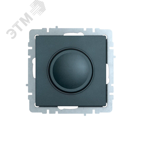 BRITE Светорегулятор поворотно-нажимной 600Вт СС10-1-0-БрМ маренго - фото 3