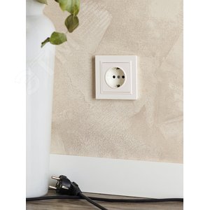 BRITE Рамка 1 пост IP44 РУ-1-БрЖ-44 жемчуг - фото 7