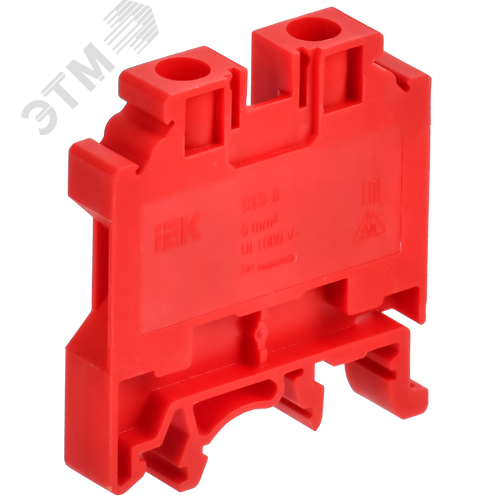 ARMAFIX Клемма винтовая CTS 6мм2 красная IEK - фото 3