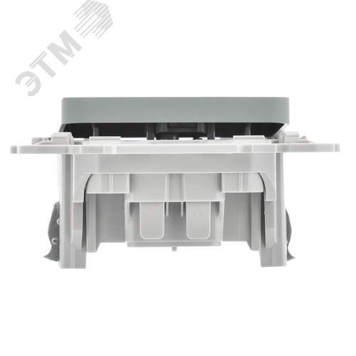 FLITE Выключатель 1-клавишный 10А ВС11-1-0-ФлС серый IEK - фото 4