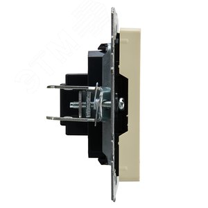 BRITE Розетка HDMI РHDMI-0-БрКр бежевый - фото 3