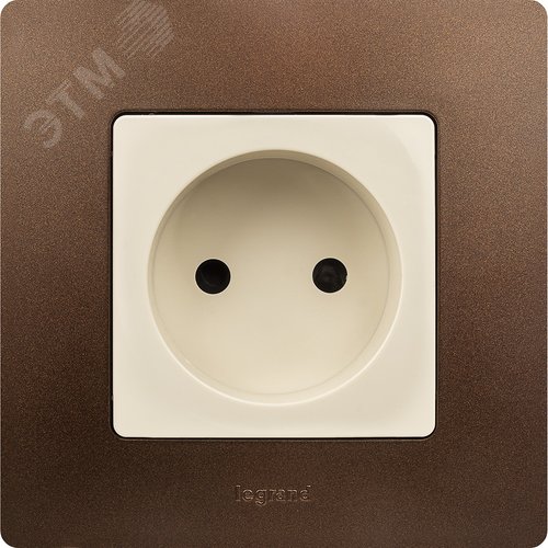 Рамка 1-местная какао ETIKA - фото 6