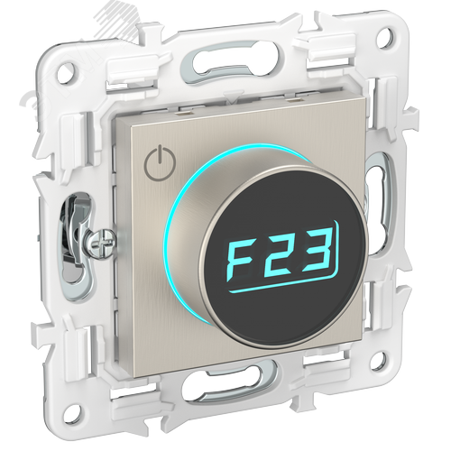 Изображение товара SKANDY Термостат электронный с индикацией SK-T01N никель IEK (шт)