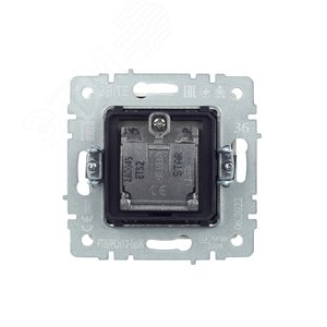 BRITE Розетка двойная TV+SAT РТВ/РСп12-БрЖ жемчуг - фото 4