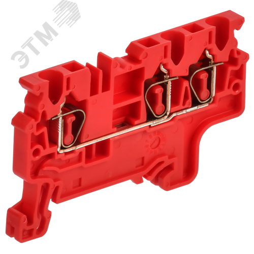 ARMAFIX Клемма пружинная CX2.5-3 трехконтактная красная IEK - фото 1