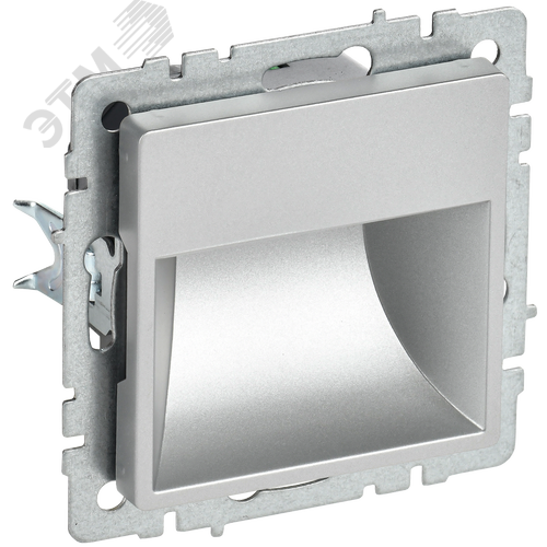 Изображение товара BRITE Подсветка LED встраиваемая ПЛ20-БрА алюминий (шт)