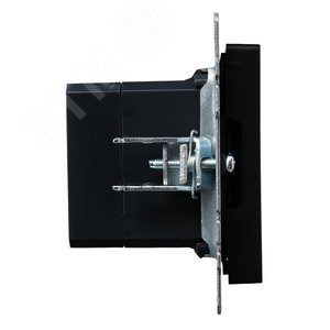 BRITE Розетка USB A+C 18Вт РЮ11-1-БрЧ черный - фото 3