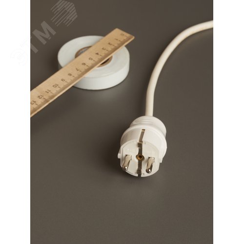 Евровилка прямая белая 16 А - фото 6