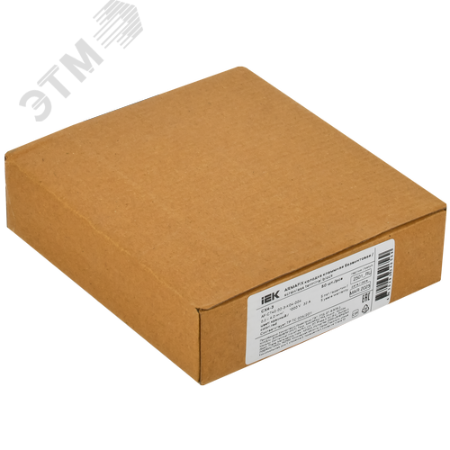 ARMAFIX Клемма пружинная CX4-3 трехконтактная красная IEK - фото 2